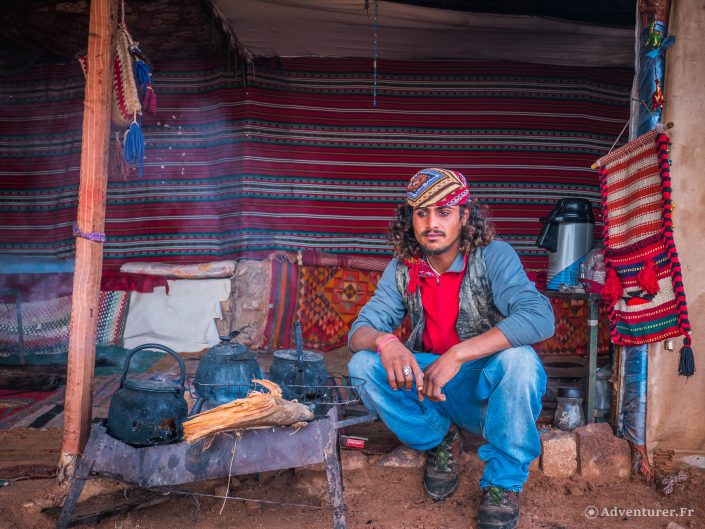 Bédouin en Jordanie